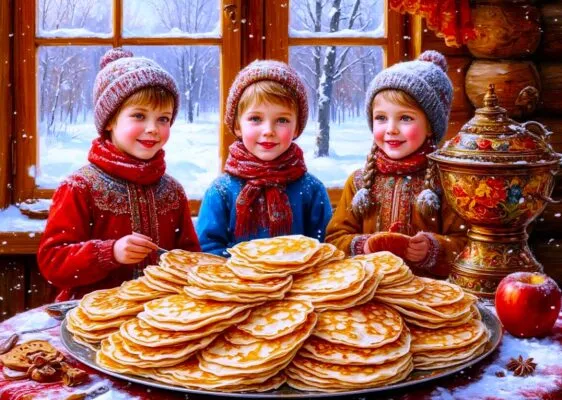 Сказка про Масленицу и Весну-Красну