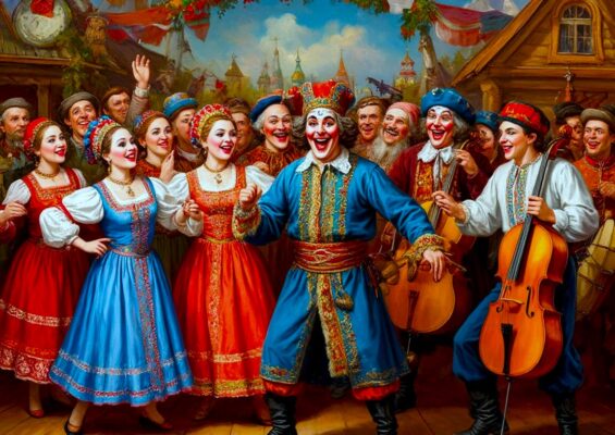 "Вавила и скоморохи" Русская былина о богатырях