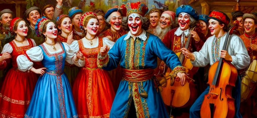 "Вавила и скоморохи" Русская былина о богатырях