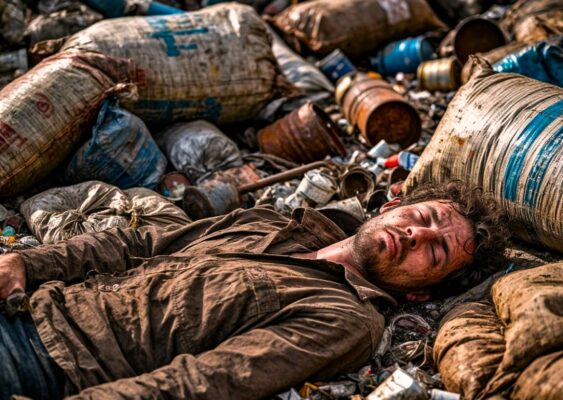 Папа с помойки