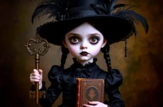 Уэнзди Аддамс "Ключ к Дому Скорби"