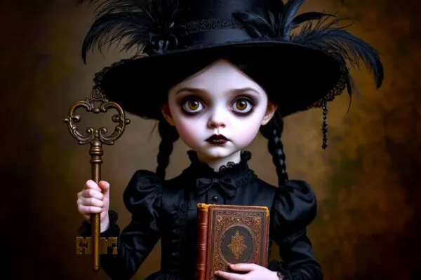 Уэнзди Аддамс "Ключ к Дому Скорби"