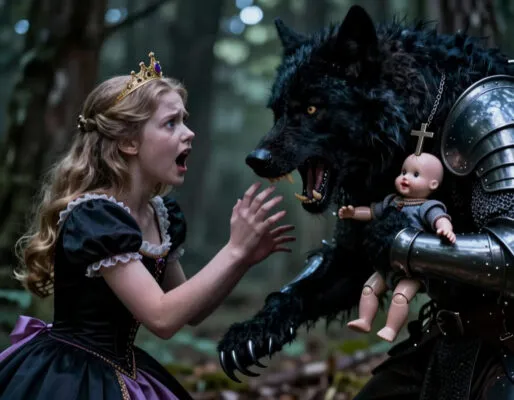 История о принцессе Элиане и оборотне из Чёрного леса