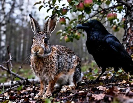 Читать страшный рассказ на ночь «Яблоки тьмы» Деревенские страшилки