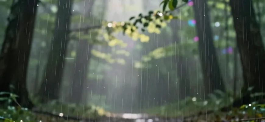 Стих: Весенний дождь