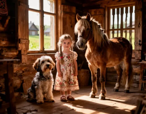 Читать "Крошечка‑Хаврошечка и её друзья" Русская народная сказка