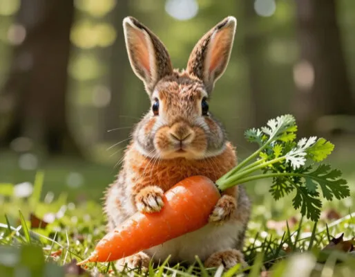 «Зайчик и его морковка»