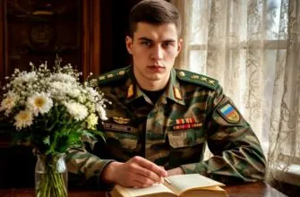 Конечно! Вот ещё стихи для вашего сборника — с названиями и в разной тональности: #### 11. «Строки сквозь километры» Пишу тебе сквозь километры, Сквозь ветер, снег и холода. Ты — наш герой, ты — самый верный, В душе — весна, в глазах — звезда. Пусть служба мчится, как дорога, Пусть друг поддержит, командир поймёт. Мы молимся за мир у порога, А ты — держись, наш смелый флот! #### 12. «Солдатская звезда» Над тобой — солдатская звезда, Светит ярко, светит всегда. Пусть ведёт тебя по пути, Чтоб смог домой скорей прийти. Ты носишь форму не за славу, А за честь, за край родной. Мы ждём, любим, помним, право, Ты — защитник, сын родной! #### 13. «В строю и в сердце» Ты в строю — прямой, как штык, Взгляд уверенный, шаг лихой. А в сердце — дом, семья, уют, Где ждут, скучают, очень ждут. Пусть будет лёгкой ратная страда, Пусть солнце светит в час парада. Мы рядом мысленно всегда, Любовь — твоя броня, звезда. #### 14. «Письмо на фронт» Сынок, пишу тебе письмо, В нём — тепло, в нём — торжество. Горжусь тобой, мой дорогой, Ты служишь честно, всей душой. Пусть утро будет добрым, ясным, День — спокойным, мирным, властным. Вечерами вспоминай наш дом, Где мама с папой ждут вдвоём. #### 15. «Сила семьи» Твоя сила — не одна, С тобой семья, страна, весна. Мы верим, молимся, ждём дня, Когда обнимем, сын, тебя. Пусть командиры будут строги, Но справедливы, как дороги. Друзья — надёжны, ночь — тиха, А служба — честной, без греха. #### 16. «На посту» Стоишь на посту — сильный, смелый, Небо над тобой — бело‑синее, целое. Ты — щит родной земли, опора, В сердце — вера, в душе — простора. Мы шлём тебе любовь и силу, Чтоб не знал ты бед и пыли. Служи достойно, жди весны, Мы рядом — в мыслях, сны, мечты. #### 17. «Солдатские мечты» Мечтай, сынок, о доме, о весне, О том, как встретимся в родной стране. Как сядем за столом большим, И счастье станет нам родным. Пусть сны приносят отдых сладкий, А дни — успехи, строй и лад. Ты — наш герой, наш свет отрадный, Вернись здоровым — вот наш клад. #### 18. «Через годы службы» Годы службы — не беда, Это школа, это да. Мужество, честь, дружба, стать — Всё сумеешь ты понять. Мы гордимся, сын, тобой, Ты стал взрослее, золотой. Ждём тебя, считаем дни, Обнять, увидеть — вот огни! #### 19. «Родительская молитва» Господи, храни моего сына, В пути, в строю, в час уныния. Дай ему сил, дай терпения, Мира, света, вдохновения. Пусть ангел крылом укроет, От беды и зла заслонит. Сын мой служит — сердце стонет, Но вера в Бога нас хранит. #### 20. «До встречи» До встречи, сын, осталось мало, Дни бегут, весна настала. Скоро дембель, скоро дом, Где любовь, тепло, покой вдвоём. А пока — крепись, служи, Чести, долга не туши. Мы с тобой, хоть далеко, Сердце — рядом, легко, светло. --- Если хотите, могу добавить ещё стихов в каком‑то определённом ключе (более торжественных, шутливых, коротких для открыток и т. д.) или доработать уже имеющиеся!