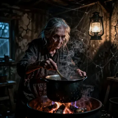 Читать ужасы «Кровавая кастрюля»