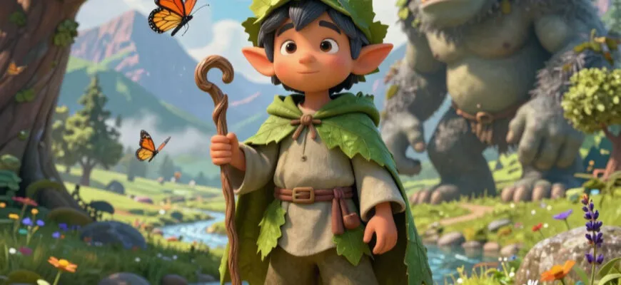 Волшебная сказка про маленького Мука и тролля