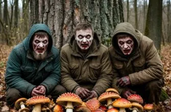 "Грибник смерти" Страшная реальная история про лес Читать взрослым (21+)