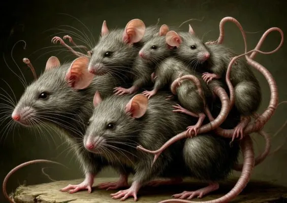 «Сплетённые хвосты» Страшная история на ночь