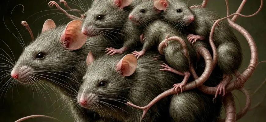 «Сплетённые хвосты» Страшная история на ночь