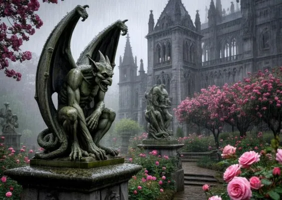 Читать "Гаргульи" Мистический роман для подростков