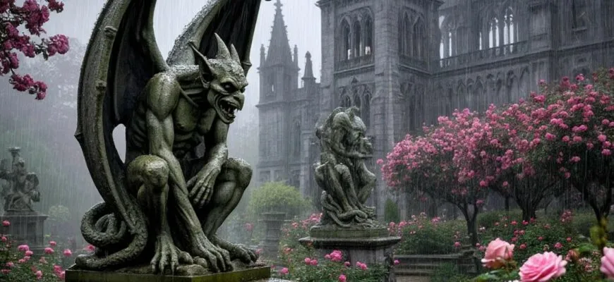 Читать "Гаргульи" Мистический роман для подростков