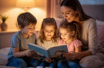 Читаем сказки на ночь для детей 3-4 лет