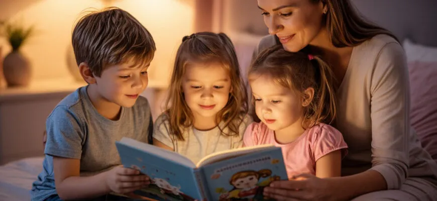 Читаем сказки на ночь для детей 3-4 лет