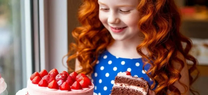 «Любимое пирожное Марины» Читать интересный рассказ