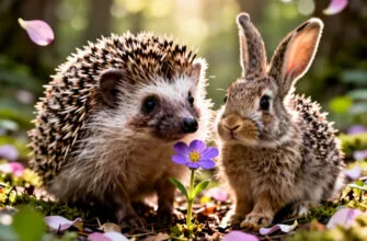 Сказка Ёжик и Зайчик в поисках Волшебного Цветка