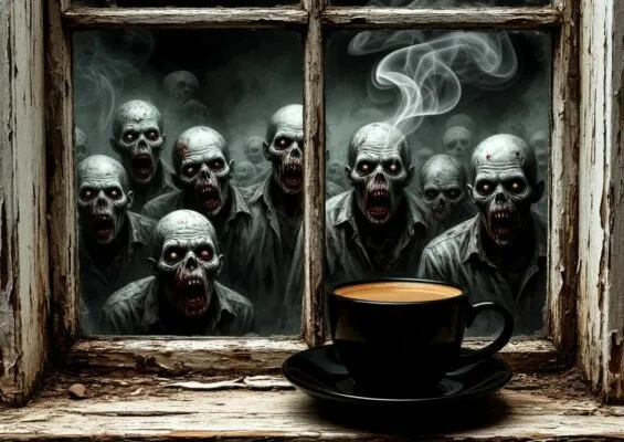 Читать страшный рассказ Восстание на старом кладбище