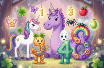 Сказка про цифры для детей 4-6 лет Читать онлайн