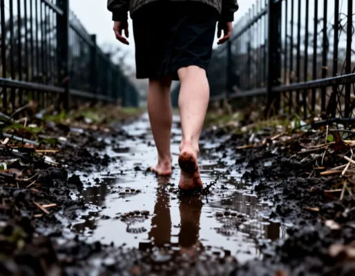 Читать страшные рассказы на ночь про кладбище «Отпечатки на глине»