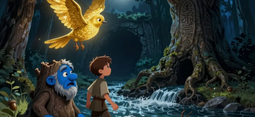Сказка о храбром мальчике и волшебной птице