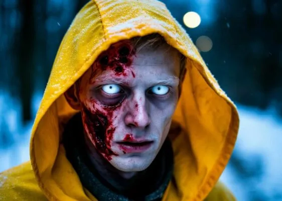 Жёлтый гуманоид Читать страшную историю Ужас перед сном(18+)