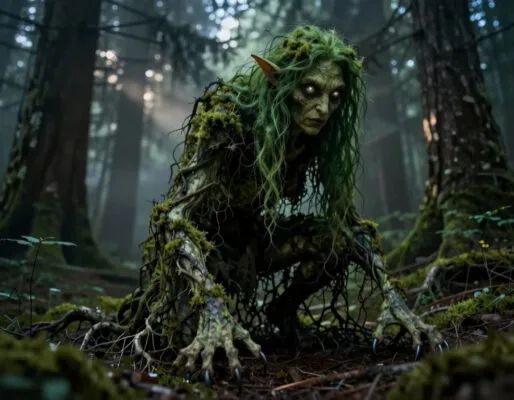 Лесная Кикимора Читать страшный рассказ про лес