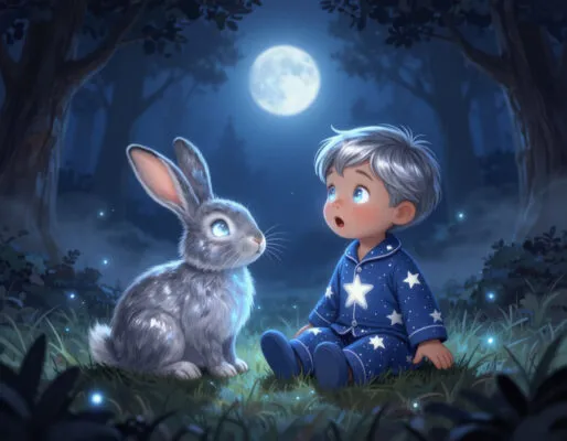 Сказка про Тимку и лунного кролика