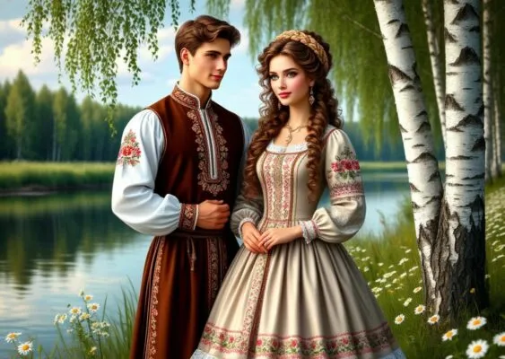 Сказка о Насте-красавице и добром Иване