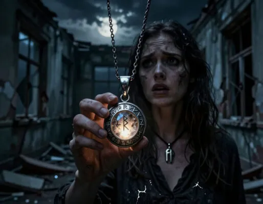 Читать страшный рассказ «Кулон полуночи»