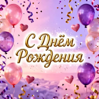 Поздравление с днём рождения