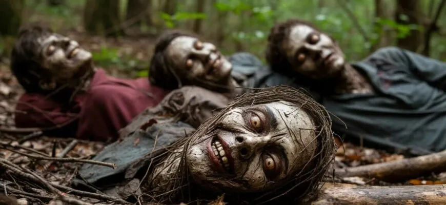 Читать страшную историю про лес «Улыбка Зелёного жениха»