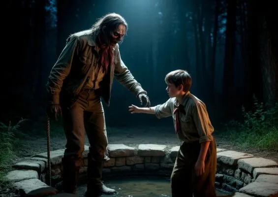 Читать страшный рассказ на ночь «Пионерский лагерь СССР»