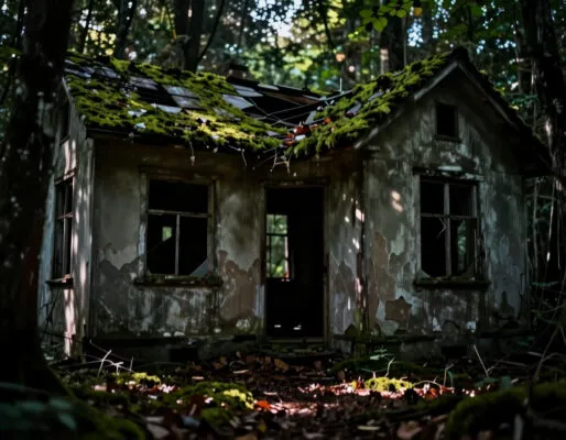 Читать 13 жутких коротких рассказов про заброшенные дома,от которых стынет кровь