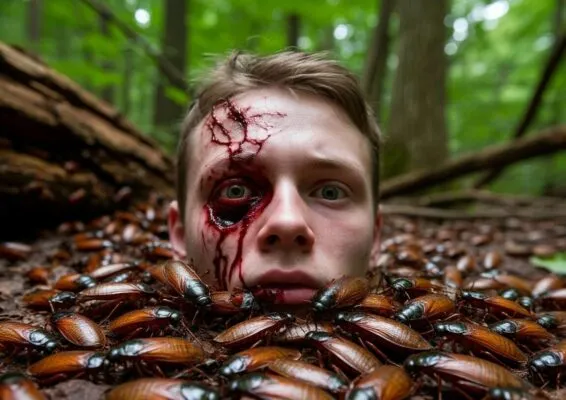 Читать ужастики на ночь «Тараканы»