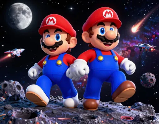 Сказка Братья Супер Марио: Космическое приключение