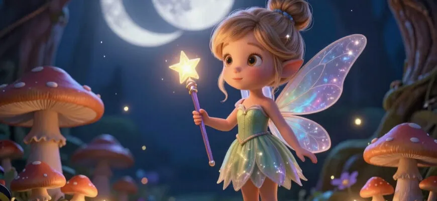 Сказка о маленькой фее и пропавшей волшебной палочке