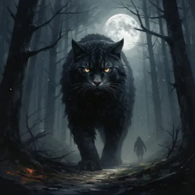 Страшные истории: кот бегемот