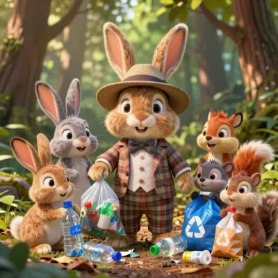 Читать сказку для малышей «Кто подставил кролика Роджера»