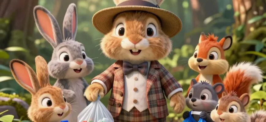 Читать сказку для малышей «Кто подставил кролика Роджера»