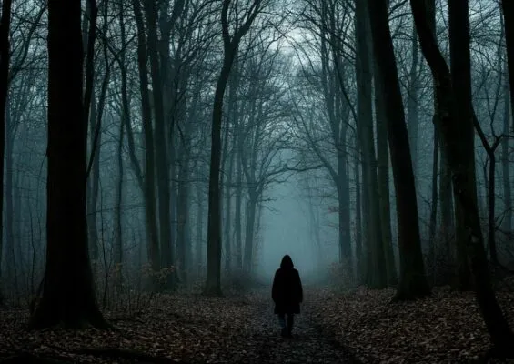 Страшный лес-Читать жуткий рассказ на ночь