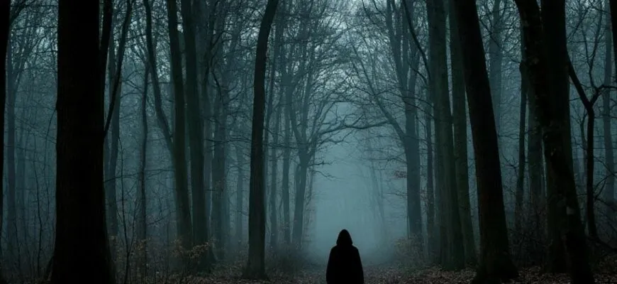 Страшный лес-Читать жуткий рассказ на ночь