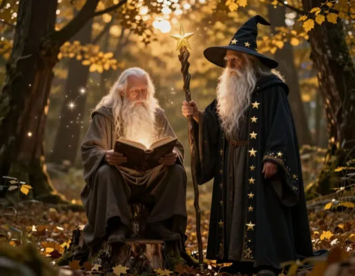 Читать Сказку про волшебника и мудреца