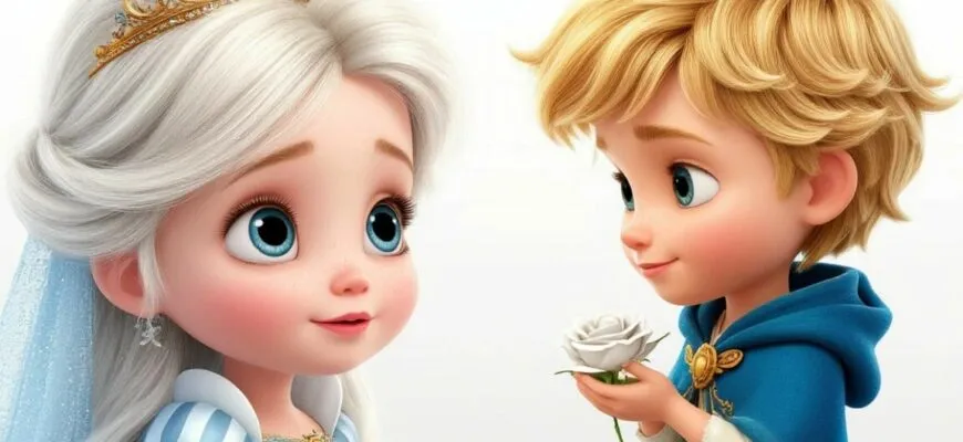 Сказка о маленьком принце и прекрасной принцессе Веронике