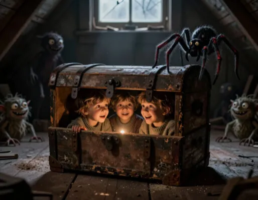 Сказка Старый сундук и царство страхов