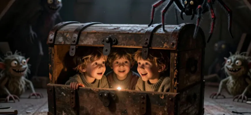 Сказка Старый сундук и царство страхов