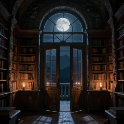 Проза: библиотека, которая открывается только под полной луной