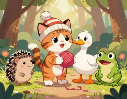 Весёлая сказка в стихах для малышей 3-5 лет